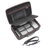 RLSOCO Travel Carrying Case Compatible for DJI Mavic 2 Pro/Zoom Fly More Kit -Fits for Full Mavic 2 Accessories:Remote Controller,5 x Batteries, Charger, Charging Hub,Propellers-(Can Add Lock)