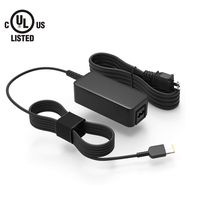 45W 65W AC Charger Fit for Lenovo ThinkPad T540 T540p Laptop Power Supply Adapter Cord