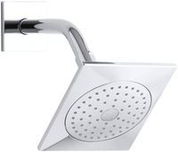 Kohler K-14786-CP Loure Single-Function Showerhead, Showerarm and Escutcheon not Included, Polished Chrome