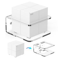 MASCARRY Wall Mount, (2PACK) Adjustable Holder For Tenda Nova Routers Whole Home Mesh WiFi System white Stand Ceiling Bracket.