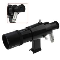 Astromania 9x50 Illuminated Finder Scope, Black - it Provides Both a Bright Image and Comfortable Viewing