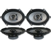 Crunch CS5768CX 5x7 / 6x8 2-Way Car Audio coaxial Speakers (2 Pairs)