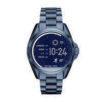 Michael Kors Access, Women's Smartwatch, Bradshaw Navy-Tone Stainless Steel, MKT5006