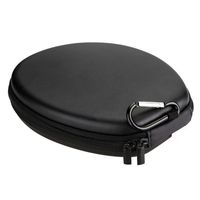 Hard Shell Case for Neckband Bluetooth Headsets fits LG Tone Pro/Ultra/Infinim, Samsung Level U, Jabra Halo, BeatsX, Bose QuietContol 30, Sol Republic, Skullcandy and More-PU Leather Full Protection