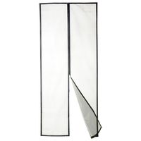 Apalus New Fiberglass Magnetic Screen Door, 36"x83", Super Strong Fly Mesh, 28 Magnets from Top to Bottom Ultra Seal Magnets Close Automatically