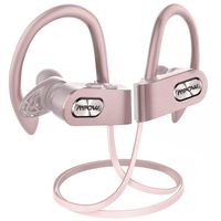 Mpow Flame2 Bluetooth Headphones Sport, 12Hrs & Bluetooth 5.0 Wireless Sport Earphones, IPX7 Waterproof Running Headphones w/CVC 6.0 Noise Cancelling Mic, Bluetooth Earphones w/Comfort-Slanting,Pink