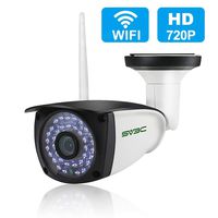 WiFi Camera Outdoor, SV3C Surveillance CCTV, 720P HD Night Vision IP Cameras, Motion Detection Security Camera, Remote View Waterproof Bullet Cameras for Indoor Outside, Support Max 128GB SD Card