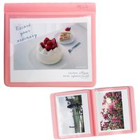 Fujifilm Instax Wide Instant Film Wide Photo Album 29Pockets Indi Pink