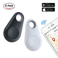 Nobadays Key Finder Locator Key Chain Bluetooth Smart Tracker Wireless Anti Lost Alarm Sensor for Pets, Wallet, Kids, Phone, Bags (Black and White)