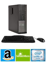 Dell Optiplex 3020 Small Form Business Desktop, Intel Core i3 4130 3.4Ghz, 16GB RAM, 240GB SSD, DVD, Windows 10 Pro (Renewed)