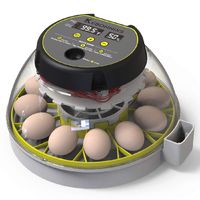 KEBONNIXS 12 Egg Incubator with Humidity Display, Egg Candler, Automatic Egg Turner, for Hatching Chickens