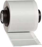 Brady PTL-30-486 TLS 2200 and TLS PC Link 1.5" Width x 0.75" Height, B-486 Ultra Aggressive Metallized Polyester, Matte Finish Silver BradyBondz Label (250 per Roll)