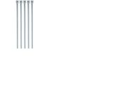 12" Cable Ties (50, white)