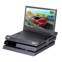 G-STORY 11.6 Inch IPS FHD 1080P Eye-Care Portable Gaming Monitor for Original PS4(not Included) with FreeSync, HDMI Cable, Built-in Multimedia Stereo Speaker,UL Certificated AC Adapter