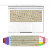 Masino Silicone Keyboard Cover Ultra Thin Keyboard Skin for Microsoft Surface Book (Silicon Keyboard Skin-Gold Color)