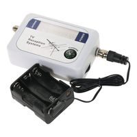 Toolso Digital Satellite Finder Satellite Signal Finder Satellite Signal Meter TV Antenna Satellite Signal Finder Meter with Compass