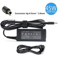 [UL Listed] 45W AC Adapter Battery Charger Replacement for D45W 19.5V 2.31A AC Adapter/Battery Charger/for Dell Inspiron 15-3552 HK45NM140 LA45NM140 HA45NM140 KXTTW 15-355 Notebook Power Cord