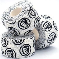 WOD Nation Weightlifting Hook Grip Tape - 3 Pack 23 Feet Long Sticky, Comfortable, Strechy Athletic Tape for Weight Lifting - Thumb, Hand & Finger Protection - White