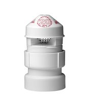 Oatey 39017 SURE-VENT AIR ADM VALVE, 1-1/2-Inch by 2-Inch, White