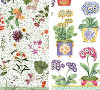 Caspari Hankies Pocket or Purse Tissue Packets (6 Pack, English Country Garden & Primroses)
