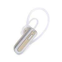 Wireless Earbuds, OOLLWW 5.0 Handsfree Wireless Earpieces - Cell Phone Mic Noise Cancelling Earphones for Business Sport Driving Earbuds Headphone for iPhone Android Laptop Gold