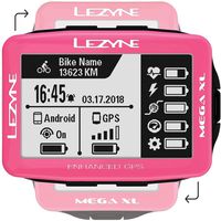 LEZYNE Mega XL GPS Bike Computer, Pink