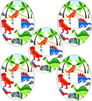 Dexcom CGM Adhesive Patch New, Water Resistant Dinosaur Design. 5 Pack.