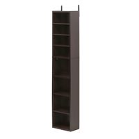 FURINNO Indo 8-Tier Media Tower, Espresso