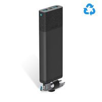 Nimble Eco-Friendly 8-Day Fast Portable Charger, 20,000 mAh QC 3.0 & 18W PD Fast Charge USB-C Compatible with Apple, Samsung, USB-Enabled Devices (Recycled Aluminum, Sustainable Bioplastics)