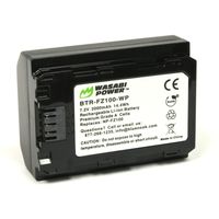Wasabi Power Battery for Sony NP-FZ100 and Sony a9, a7R III, a7R IV, a7 III