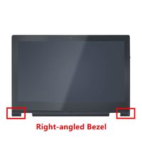 LCDOLED Compatible 13.3 inch HD 1366x768 LED LCD Display Touch Screen Digitizer Assembly + Bezel Replacement for DELL Inspiron 13 7347 7348 7359 P57G002