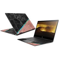 MightySkins Skin Compatible with HP Envy x360 Convertible 13" (2018) - Cut Marble | Protective, Durable, and Unique Vinyl Decal wrap Cover | Easy to Apply, Remove, and Change Styles | Made in The USA