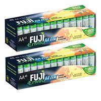 Fuji EnviroMAX Super Alkaline AA Eco Friendly Batteries (Pack of 96)