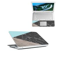 MightySkins Skin Compatible with HP Chromebook 14" (2018) - Wood and Marble | Protective, Durable, and Unique Vinyl Decal wrap Cover | Easy to Apply, Remove, and Change Styles | Made in The USA