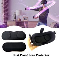 Cover Dust Replacement for Oculus Quest Accessories, 1 Pack Universal VR Lens Protective Pad Face Cover Dust Proof, Washable Protective Sleeve Virtual Reality Accessories eye mask VR Headset