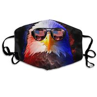 Merica Eagle America Dust Mask,Washable and Reusable Cleaning Gardening Outdoor Activities Warm Windproof Mask