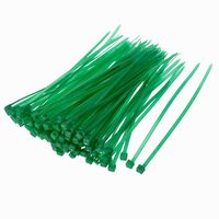 uxcell Nylon Cable Ties 4 Inch Self-Locking Zip Ties 0.09 Inch Width Green 100pcs