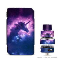 IT'S A SKIN Decal Vinyl Wrap for VooPoo Drag Mini & UForce T2 Tank Vape Sticker Sleeve/Unicorn Galaxy Cosmic Nebula