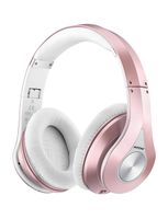 Mpow 059 Bluetooth Headphones Over Ear, Hi-Fi Stereo Wireless Headset, Foldable, Soft Memory-Protein Earmuffs, W/Built-in Mic Wired Mode PC/Cell Phones/TV