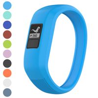 Watbro Bands Compatible with Garmin Vivofit JR/Vivofit JR2/ Vivofit 3, Soft Silicone Adjustable Stretchy Replacement Watch Bands with Buckle, for Vivofit jr/jr 2/3, for Kids Boys Girls Small Large