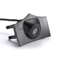 Misayaee Vehicle-Specific car Front View Logo Embedded Camera Parking System with CCD Waterproof IP67 Wide Degree (Middle),Black for Audi Q5 A3 A4 A5 A6 A8 Q7 S5