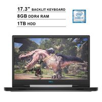 2019 Dell G7 17 7790 17.3 Inch FHD Gaming Laptop (9th Gen Intel 6-Core i7-9750H up to 4.50 GHz, 8GB DDR4 RAM, 1TB HDD, NVIDIA GeForce RTX 2060, RGB Backlit Keyboard, Windows 10) (Abyss Gray)