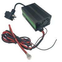 LiFePO4 Battery Charger 3.65V 10A for Golf-carts Lithium Batteries 36V/48V/72V with Capacity 60AH/100AH/180AH