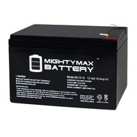 Mighty Max Battery 12V 15AH F2 Compatible Battery for APC BackUPS Pro BP650S Brand Product