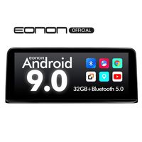 Car Stereo Single Din Android 9.0 Car Radio, Eonon 10.25 Inch Head Unit, Support Android Auto Apple Carplay/Bluetooth 5.0/WiFi/Fast Boot/Backup Camera/OBDII Compatible with iDrive System -GA9303NB