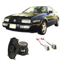 Compatible with Volkswagen Corrado 1990-1993 Rear Panel Factory Replacement Harmony HA-R65 Speakers