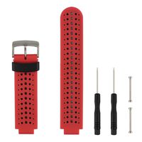 Molitececool Replacements Bands Compatible for Garmin Forerunner 235/220/230/620/ 630/735 Adjustable Soft Silicone Sport Wristband for Men Women