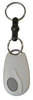 Linear DXT-601 1-Button, 1-Channel Key Ring Transmitter, Gray with Dark Gray Button
