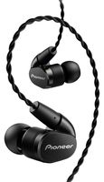 Pioneer Hi-Res in-Ear Ergonomic Tangle Resistant Headphones, Black SE-CH5T(K)