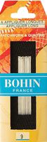 Bohin Applique Needles, Size 9, 15-Pack